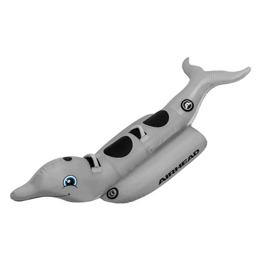 Airhead 2 Person Inflatable Floating Platform - Dolphin Towable Tube